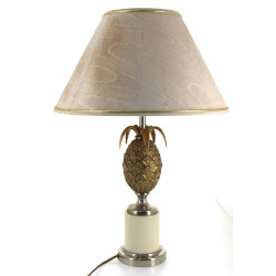 Lampe anans en laiton des années 70/80, 