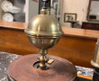 Pompe à vide en laiton et fer forgé sur 