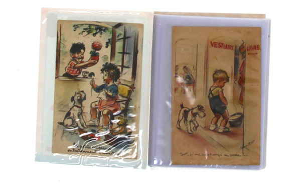 FANTAISIE - Lot de 26 cartes postales do