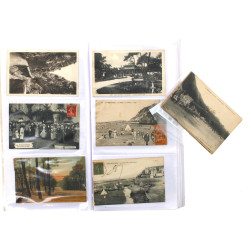 Lot de cartes postales anciennes dont "A