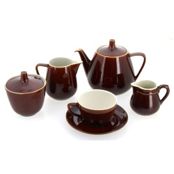 VILLEROY & BOCH - Service à café brun vi