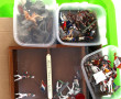 Lot de jouets divers: figurines en plomb