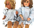 Lot de 2 poupées anciennes (mécanisme ma