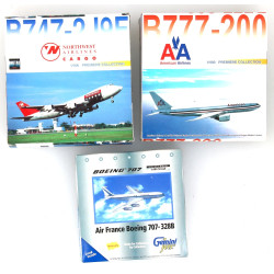 AVIATION - 3 modèles réduits d'avions de