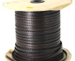 Rouleau de lanière en cuir brun, stock d