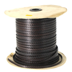 Rouleau de lanière en cuir brun, stock d