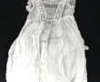 Robe de baptême ancienne brodée avec cap