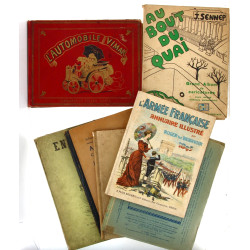 Lot de livres anciens et revues XIXème e