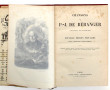 BERANGER - Lot de 2 ouvrages reliés : "M