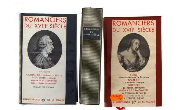 PLEIADE - Lot de 3 vol "Romanciers du XV