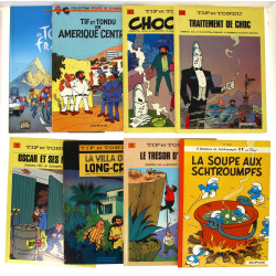 Lot de BD diverses rigides