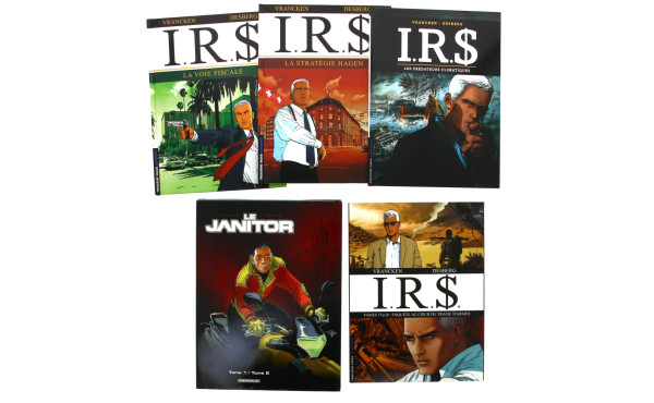 IRS 5 BD rigides + coffret Le JANITOR 2 