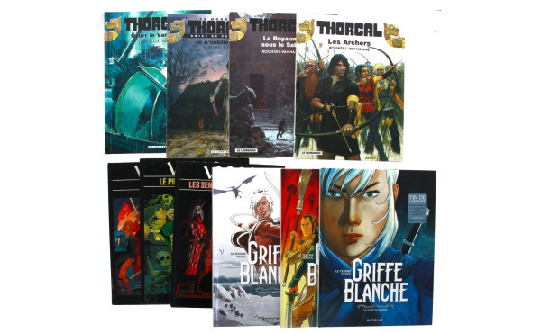 THORGAL - 4 Bd rigides en EO + VASCO 3 B