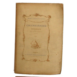 CLAIRAMBAULT-MAUREPAS (Recueil). "Chanso
