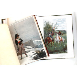 MILITARIA - 2 livres: - "1792-1809- av
