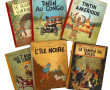 TINTIN - 6 BD anciennes dont l'Ile noire
