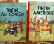 TINTIN - 6 BD anciennes dont l'Ile noire