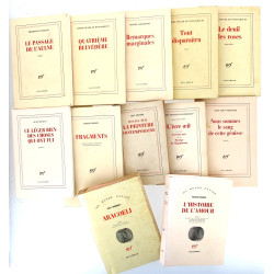 NRF - 12 romans et essais