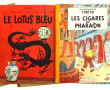 TINTIN - 5 BD anciennes en état d'usage 