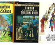 TINTIN - 4 BD rigides état d'usage + 1 s