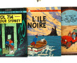 TINTIN - 4 BD rigides état d'usage + 1 s