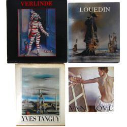 ART - 4 livres: Bernard Louedin, Van Hov