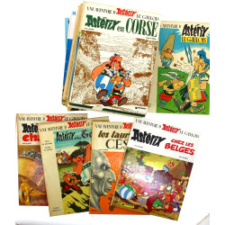 ASTERIX - 18 BD rigides toutes époques