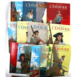 L'EPERVIER - 14 BD rigides