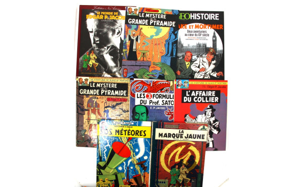 BLACK et MORTIMER - 6 BD rigides + livre