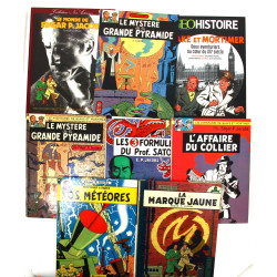 BLACK et MORTIMER - 6 BD rigides + livre