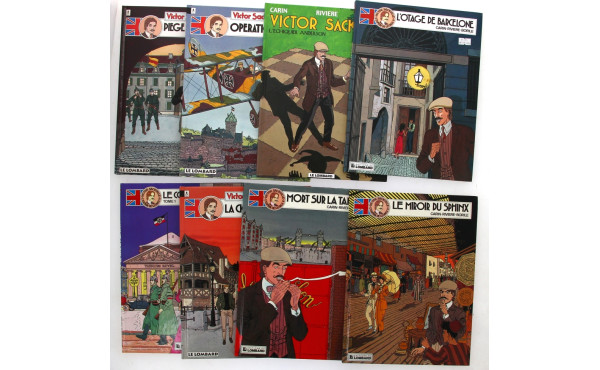 VICTOR SACKVILLE - 8 BD rigides en EO Le