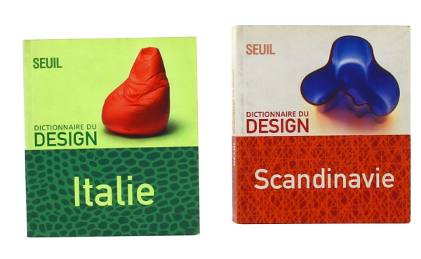 DESIGN - Lot de 2 ouvrages "Dictionnaire