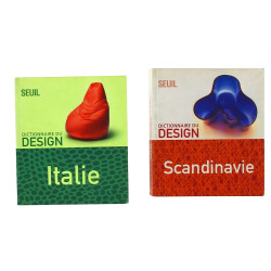 DESIGN - Lot de 2 ouvrages "Dictionnaire