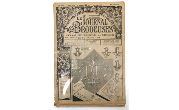 LE JOURNAL DES BRODEUSES - Lot de 12 n° 