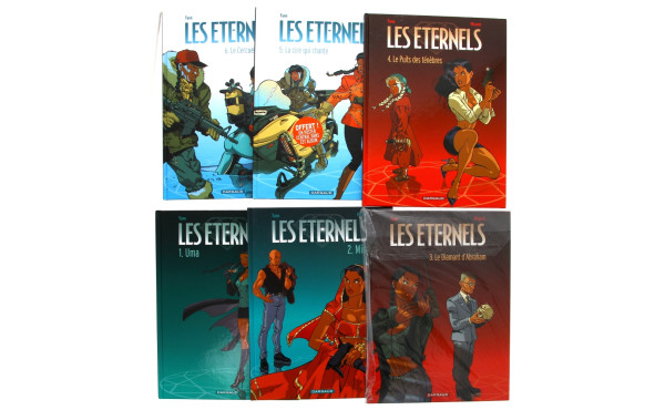 LES ETERNELS 6 BD rigides en EO complète