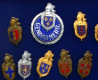 51 insignes de la Gendarmerie dans une v