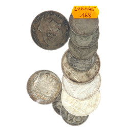 Lot de pièces en argent : 3 pièces de 10