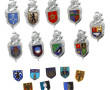17 insignes de gendarmerie