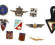 Lot de 10 insignes armée de l'air frança