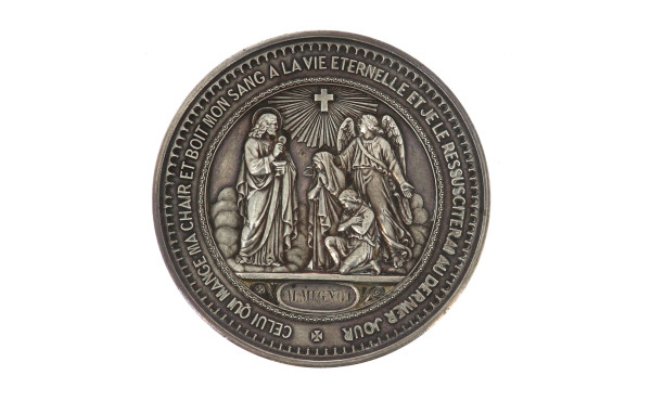 Médaille en argent, souvenir de 1ère Com