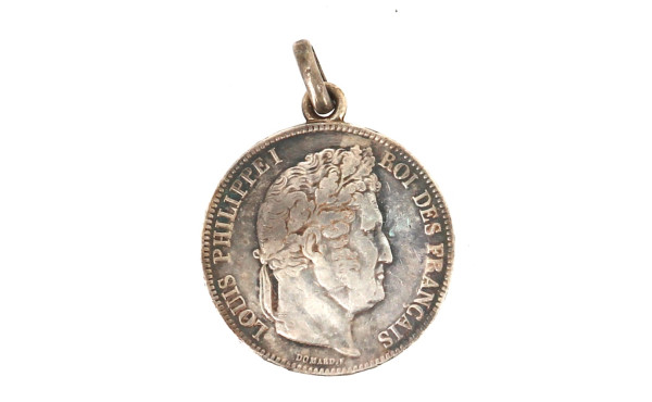 Pièce de 5 F écu XIXème en argent, 1834,