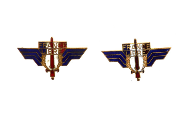 FFL - Lot de 2 insignes de la France Lib