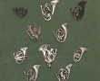 33 insignes de chasseurs alpins du 1er a