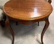 Bergère de style Louis XVI en bois natur