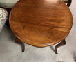 Bergère de style Louis XVI en bois natur