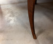 Bergère de style Louis XVI en bois natur