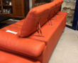 ROCHE BOBOIS - Beau canapé rouge orangée