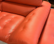 ROCHE BOBOIS - Beau canapé rouge orangée