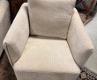 Paire de fauteuils modernes en lainage p