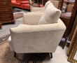 Paire de fauteuils modernes en lainage p